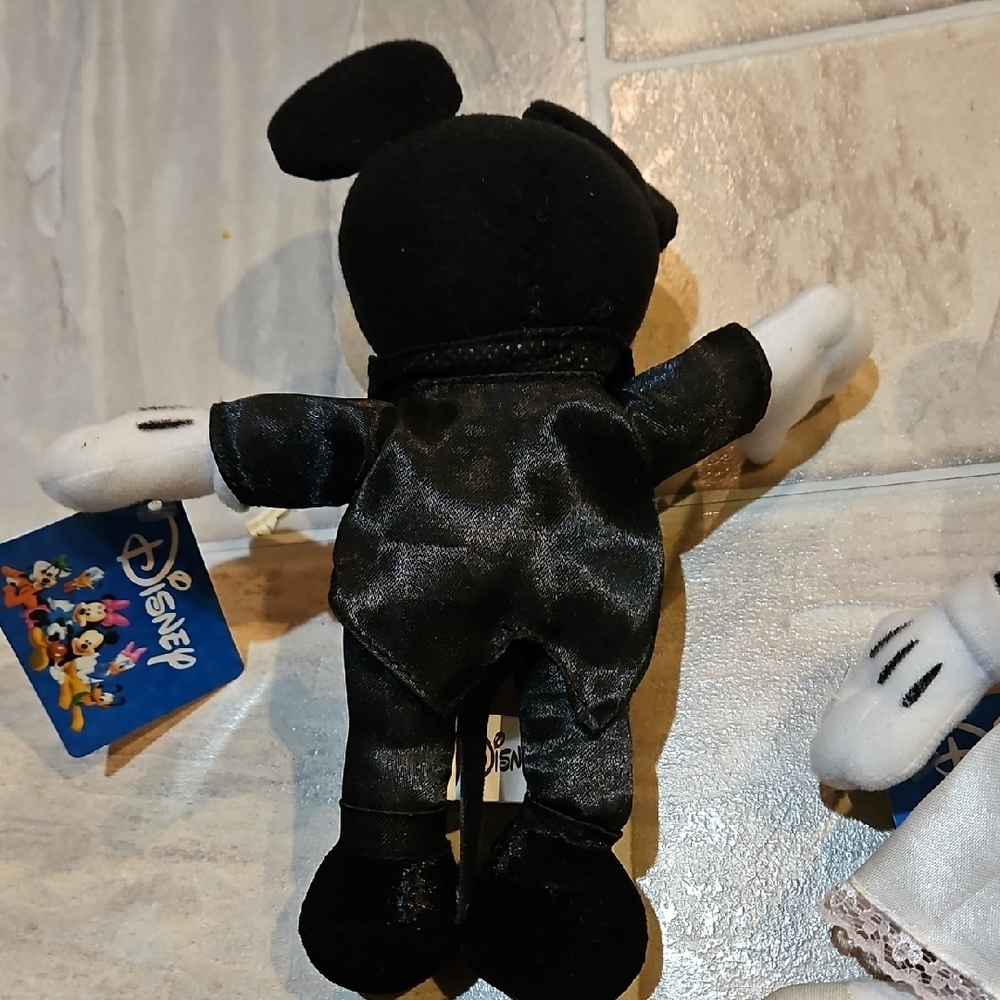 Disney Mickey and Minnie Wedding Plush Set - Picture 7 of 7